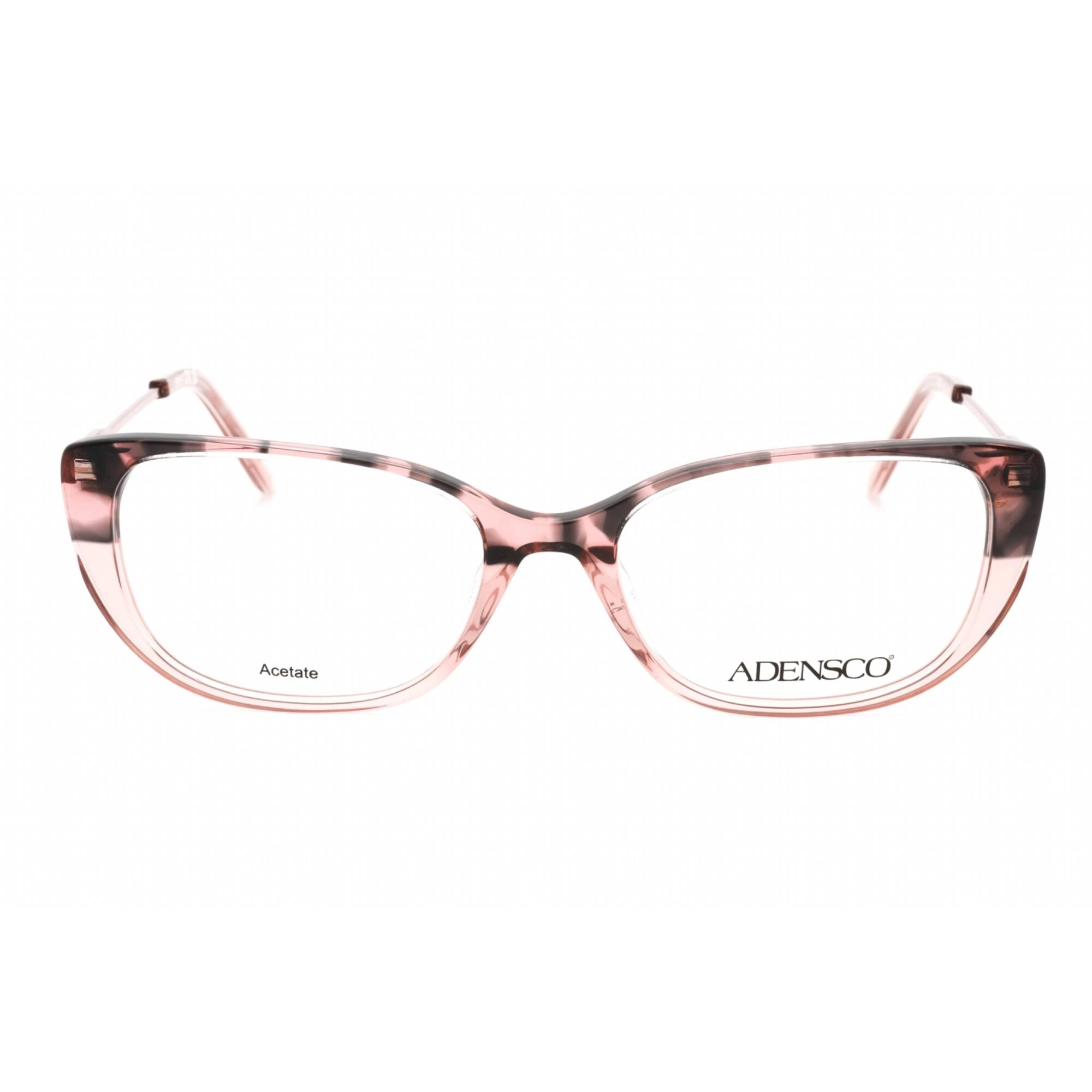 Adensco Women's Eyeglasses - Havana Pink Butterfly Plastic Frame | AD 242 00T4 00