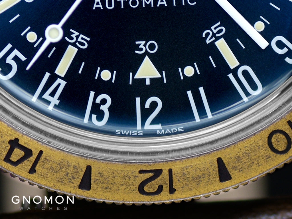 Airman Vintage "The Chief" GMT Aged Blue Ref. GL0308