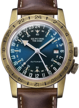 Airman Vintage "The Chief" GMT Aged Blue Ref. GL0308