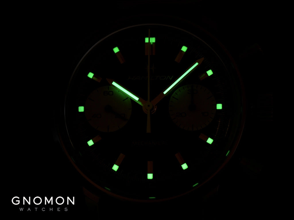 American Classic Intra-Matic Chronograph H Black - Bracelet Ref. H38429130