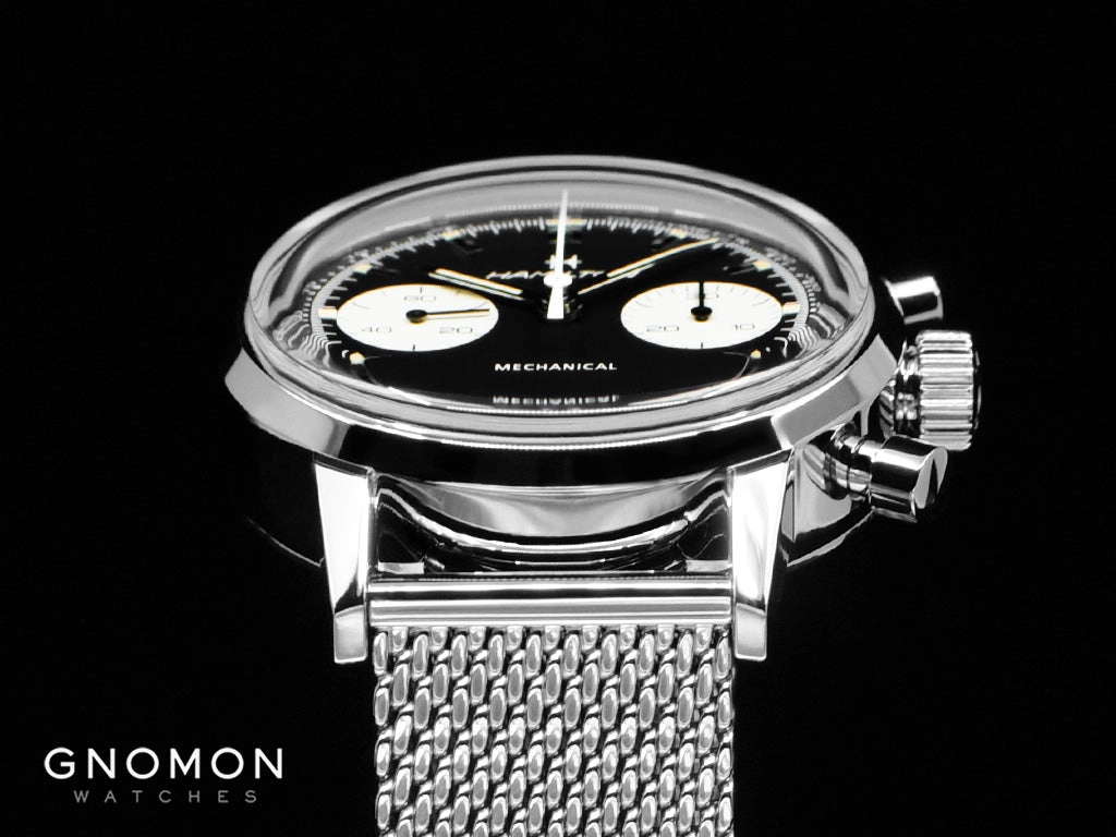 American Classic Intra-Matic Chronograph H Black - Bracelet Ref. H38429130