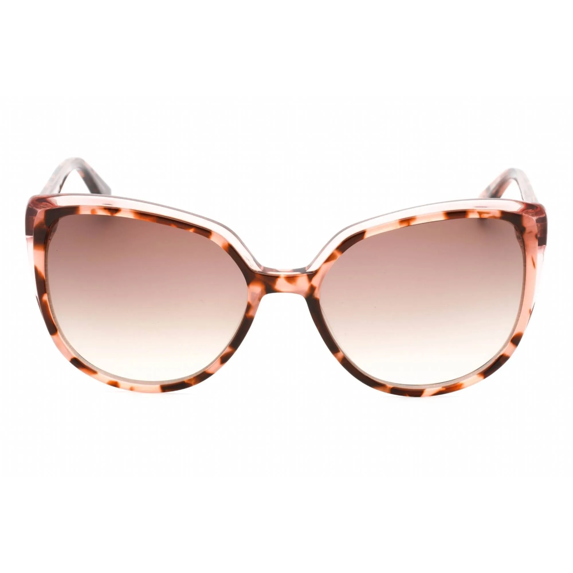 Anne Klein Women's Sunglasses - Blush Tortoise Butterfly Plastic Frame | AK7077 690