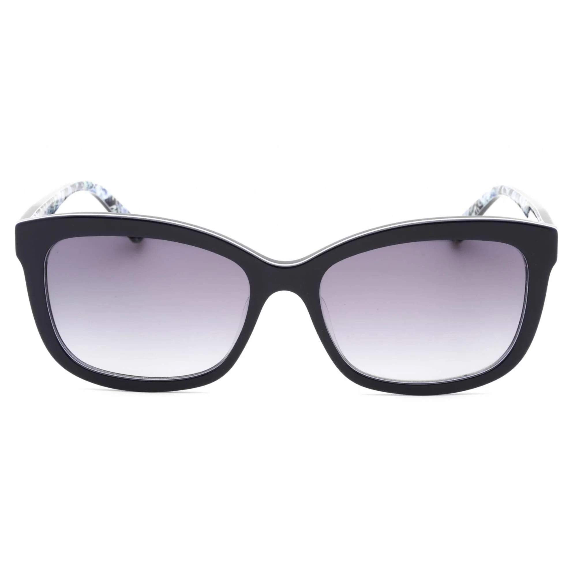 Bebe Women's Sunglasses - Navy Full Rim Rectangular Fixed Nose Pads Frame | BB7228 400
