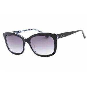 Bebe Women's Sunglasses - Navy Full Rim Rectangular Fixed Nose Pads Frame | BB7228 400