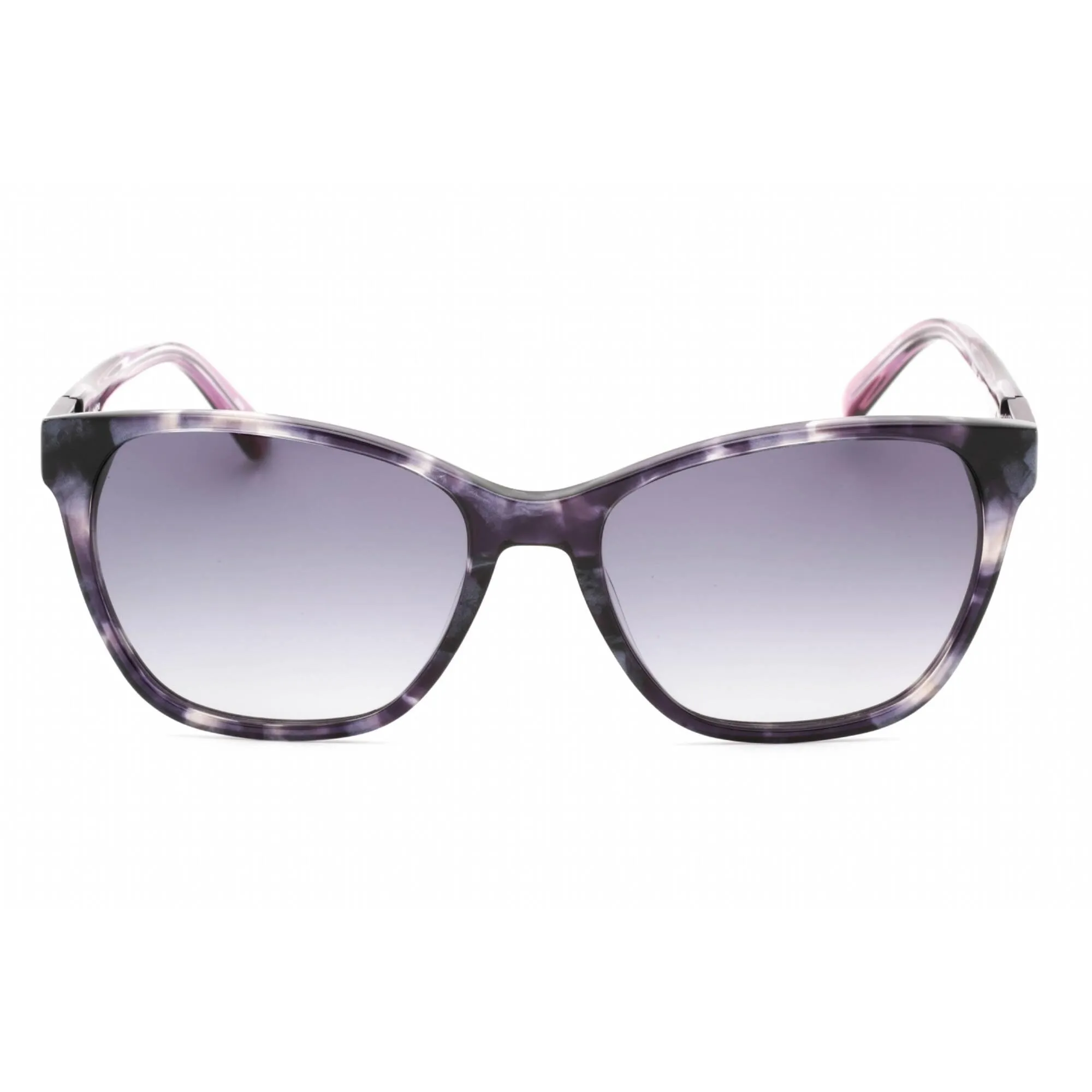 Bebe Women's Sunglasses - Plum Full Rim Rectangular Fixed Nose Pads Frame | BB7191 530