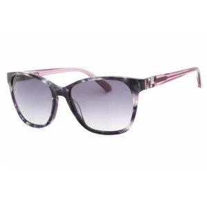 Bebe Women's Sunglasses - Plum Full Rim Rectangular Fixed Nose Pads Frame | BB7191 530