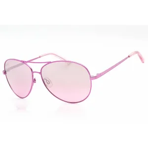 Bebe Women's Sunglasses - Shocking Pink Metal Full Rim Avaitor Frame | BB7112 651