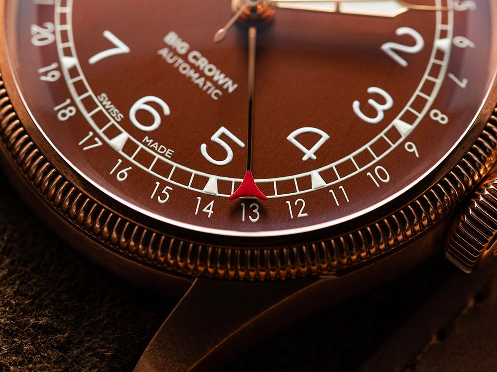 Big Crown Bronze Pointer Date Ref. 01 754 7741 3166-07 5 20 74BR
