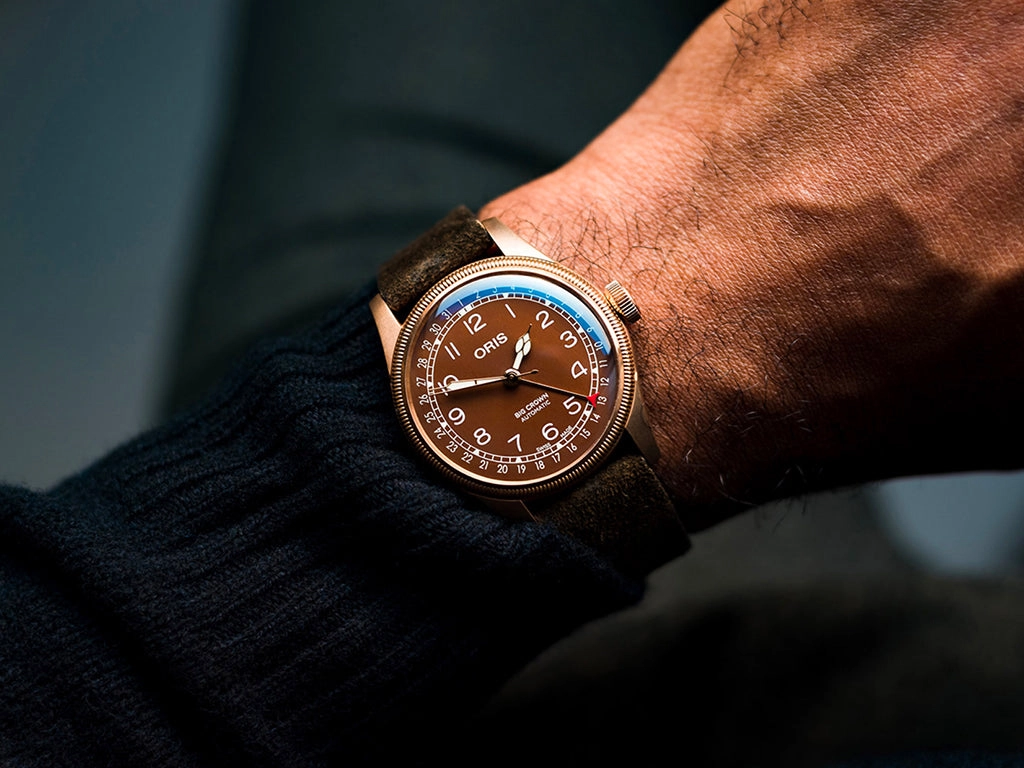 Big Crown Bronze Pointer Date Ref. 01 754 7741 3166-07 5 20 74BR