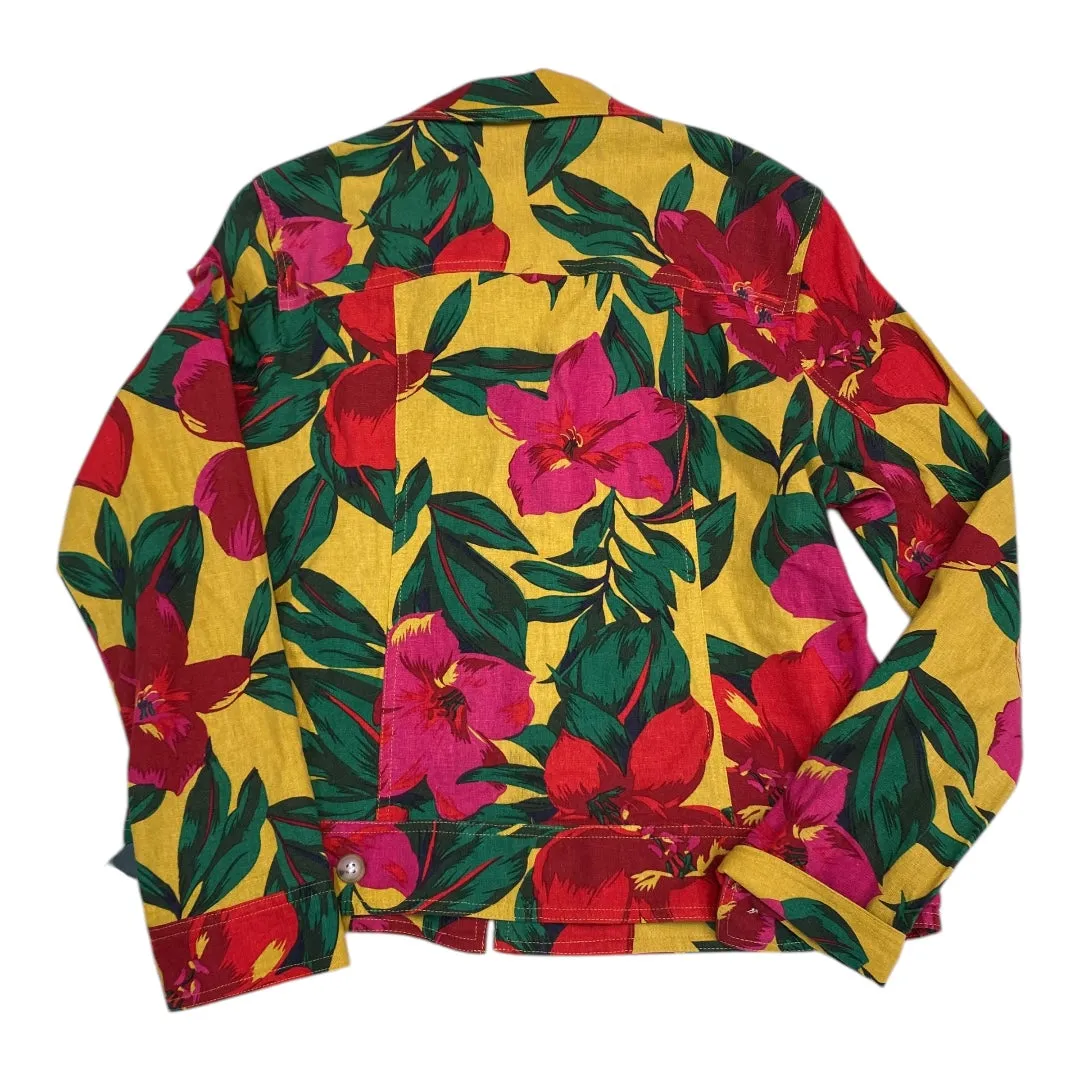 Blazer By Jones And Co In Floral Print, Size:M