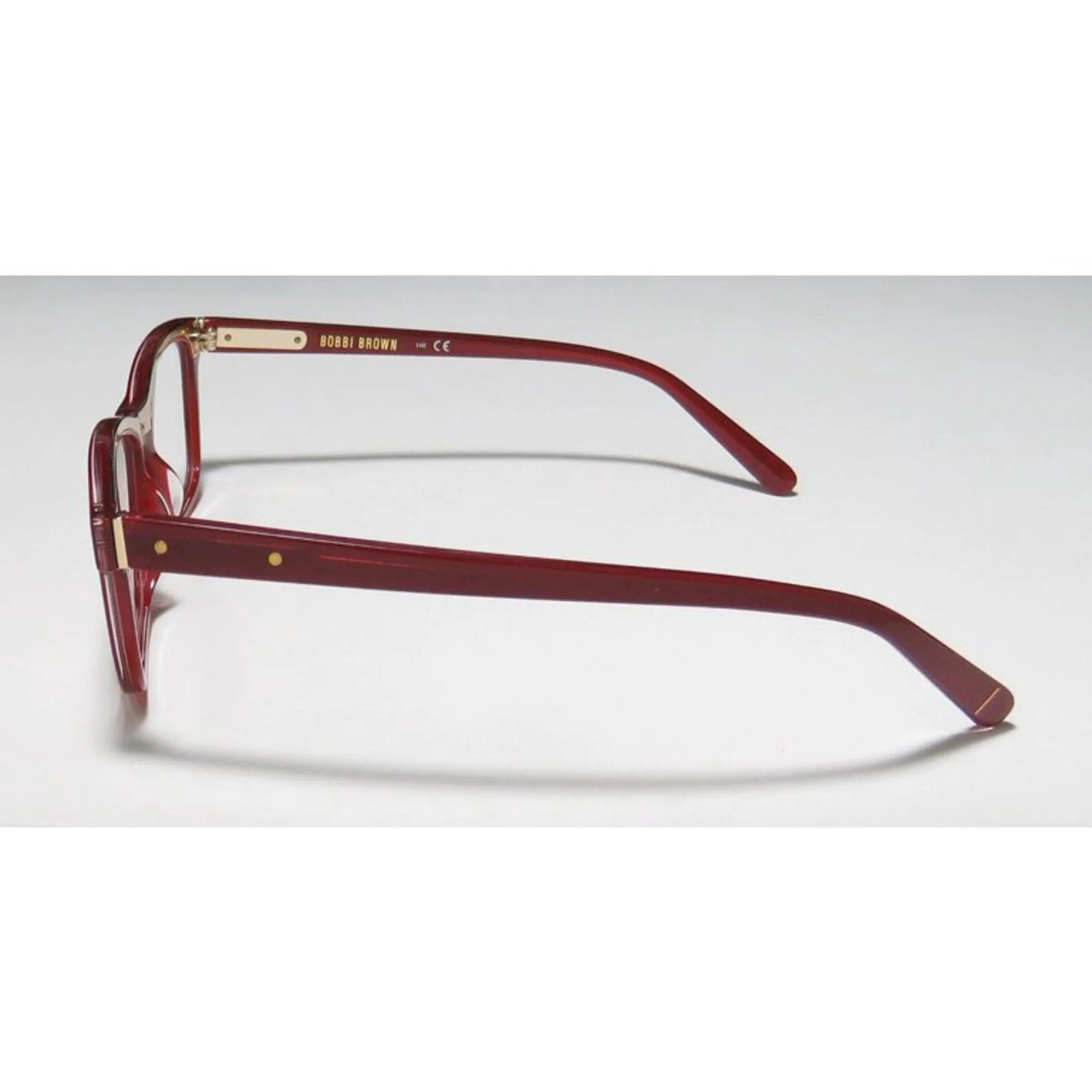 Bobbi Brown Women's Eyeglasses - Red Rectangular Frame | BOBBI BROWN THE WILSON 0S00