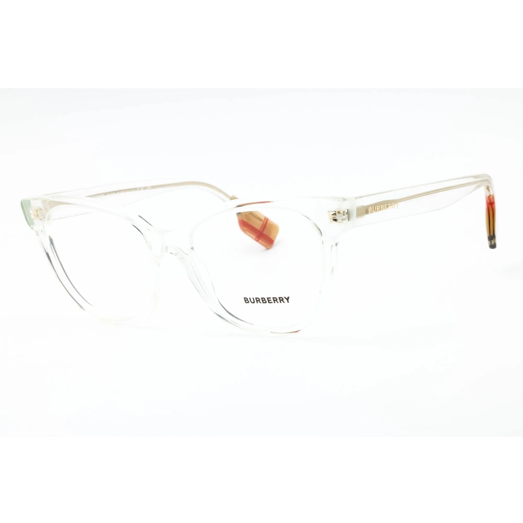 Burberry Women's Eyeglasses - Transparent Plastic Cat Eye Shape Frame | 0BE2375 3024