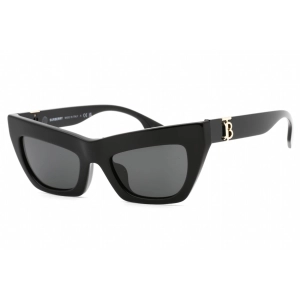 Burberry Women's Sunglasses - Black Cat Eye Frame Dark Grey Lens | 0BE4405F 300187