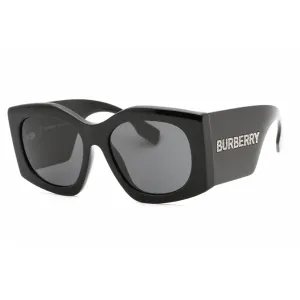 Burberry Women's Sunglasses - Black Plastic Oversized Full Rim Frame | 0BE4388U 300187