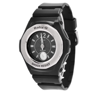 Casio Women's Watch - Baby-G Alarm Blue and Black Dial Strap Digital | BGA-1000-1B