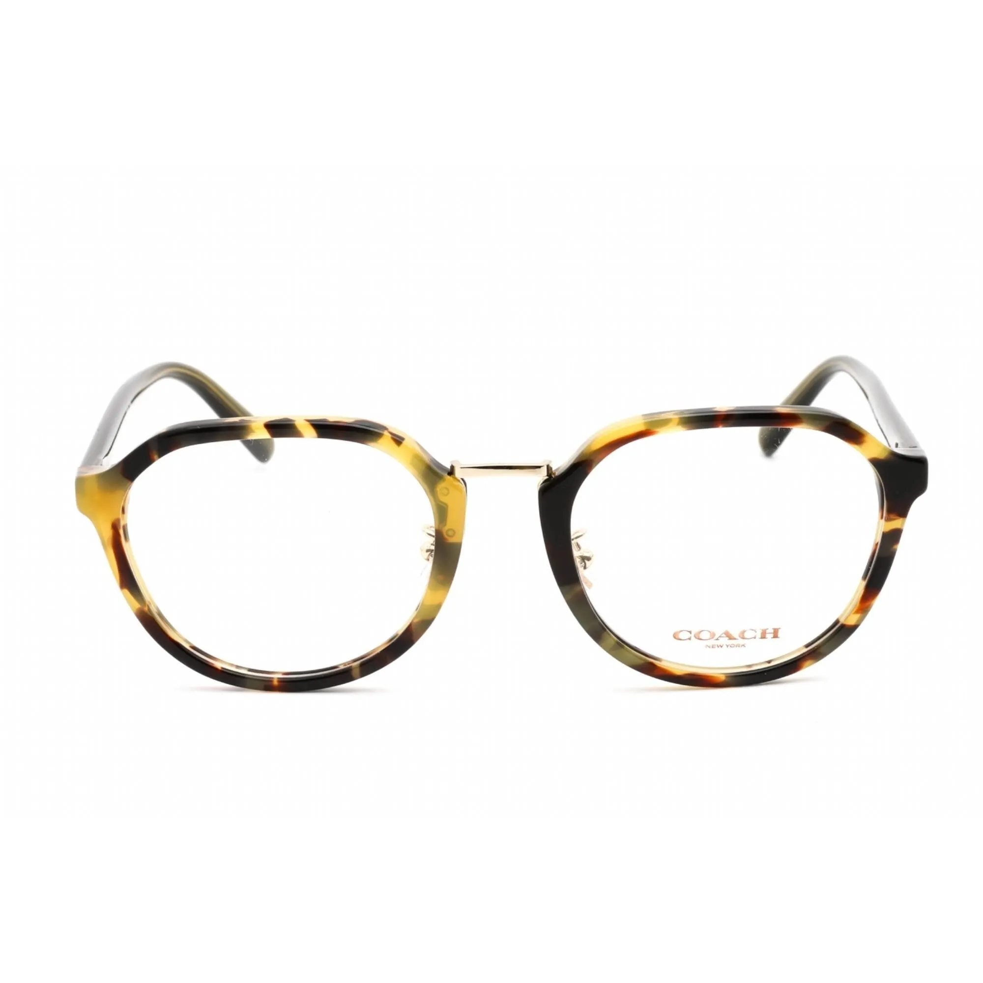 Coach Women's Eyeglasses - Full Rim Round Shape Tortoise Plastic Frame | 0HC6211 5324