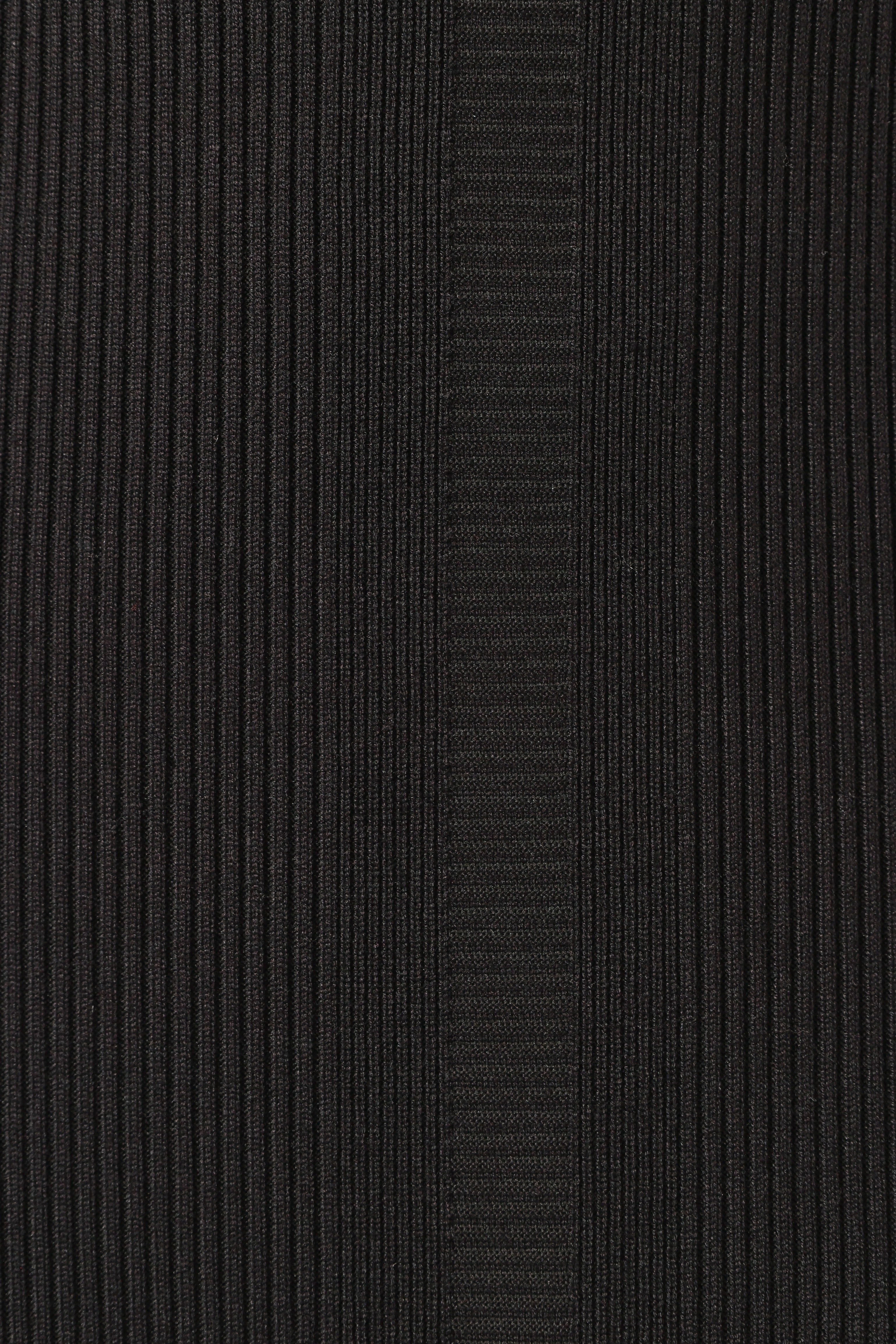Collins Long Sleeve Midi Dress - Black