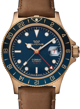 Combat SUB 42 Sports Bronze GMT Blue Ref. GL0317