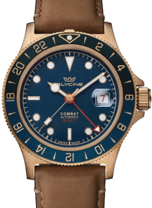 Combat SUB 42 Sports Bronze GMT Blue Ref. GL0317