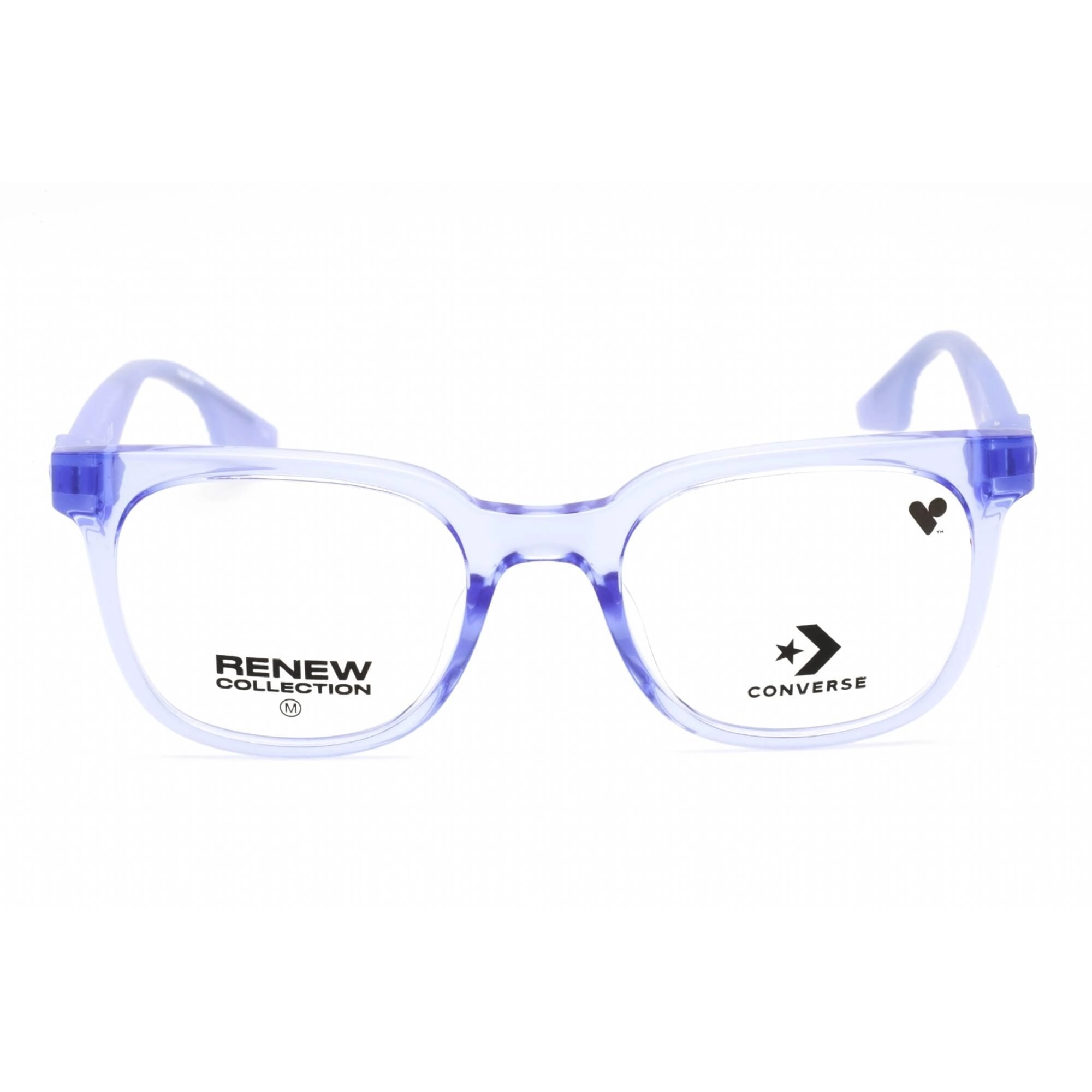 Converse Women's Eyeglasses - Crystal Ultraviolet Square Plastic Frame | CV5078 524
