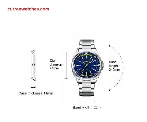 Curren NEWS Business Watch (Dial - 4.1cm) - CUR223