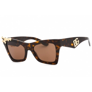 Dolce & Gabbana Women's Sunglasses - Dark Tortoise Cat Eye Frame | 0Dg4434 502/73