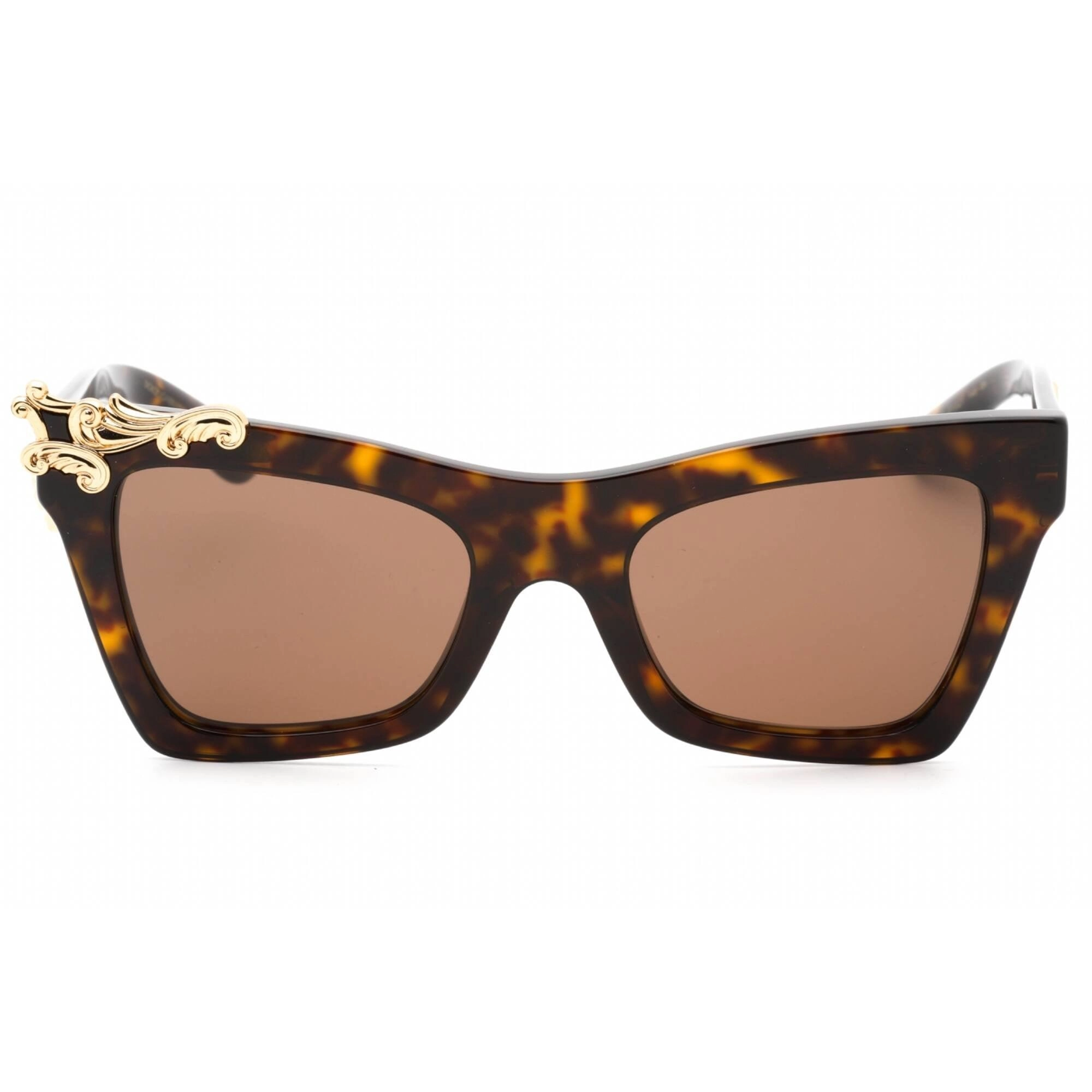Dolce & Gabbana Women's Sunglasses - Dark Tortoise Cat Eye Frame | 0Dg4434 502/73