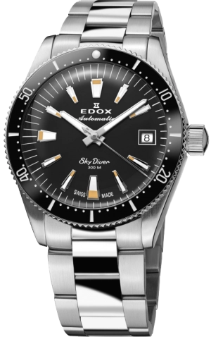 Edox Skydiver 38 Date Automatic 80131 3NM NIB