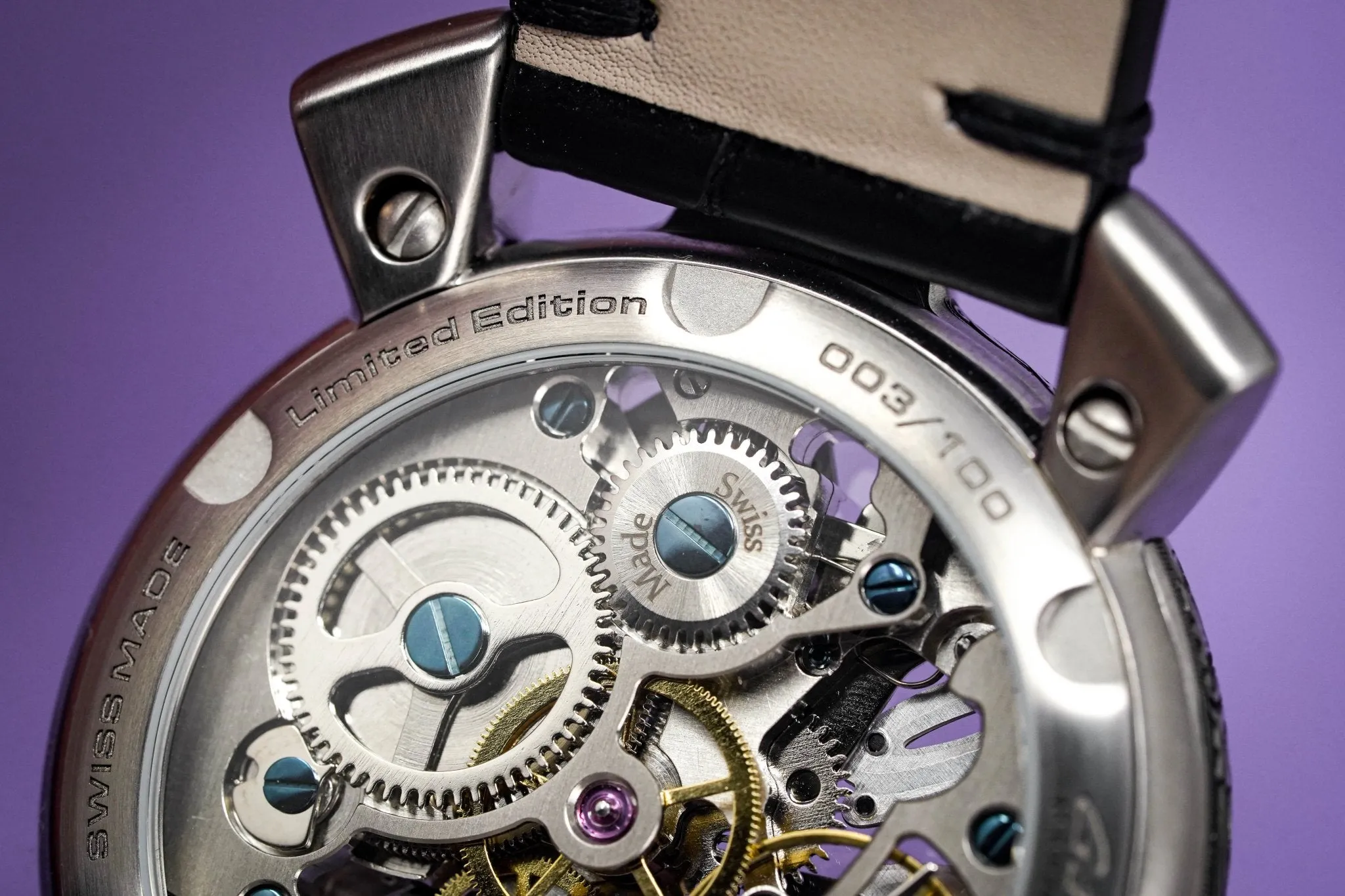 GaGà Milano Mechanical Watch Skullpture Skeleton 48MM