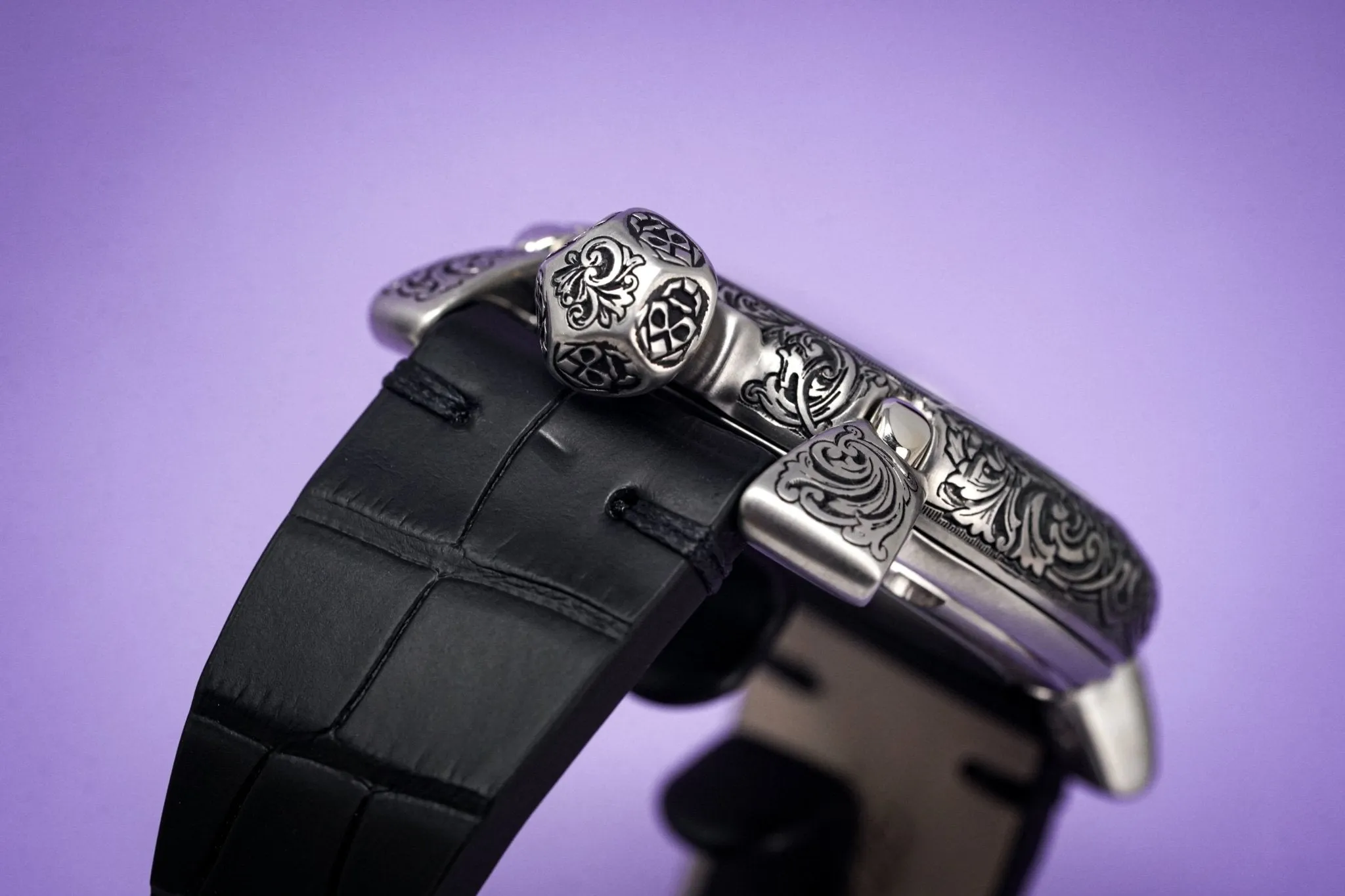 GaGà Milano Mechanical Watch Skullpture Skeleton 48MM