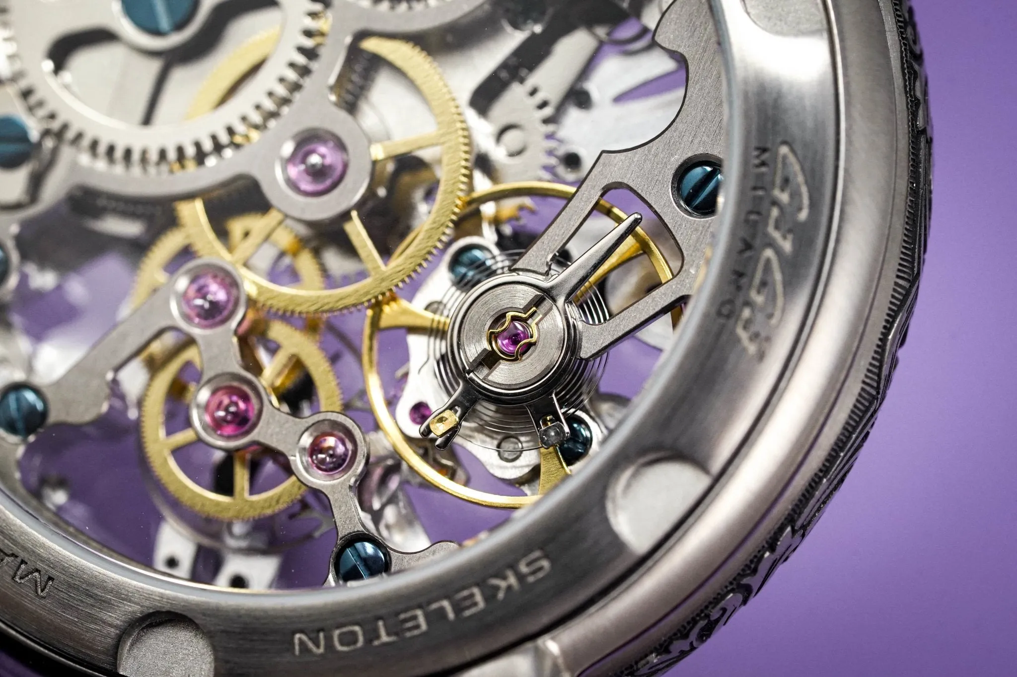 GaGà Milano Mechanical Watch Skullpture Skeleton 48MM