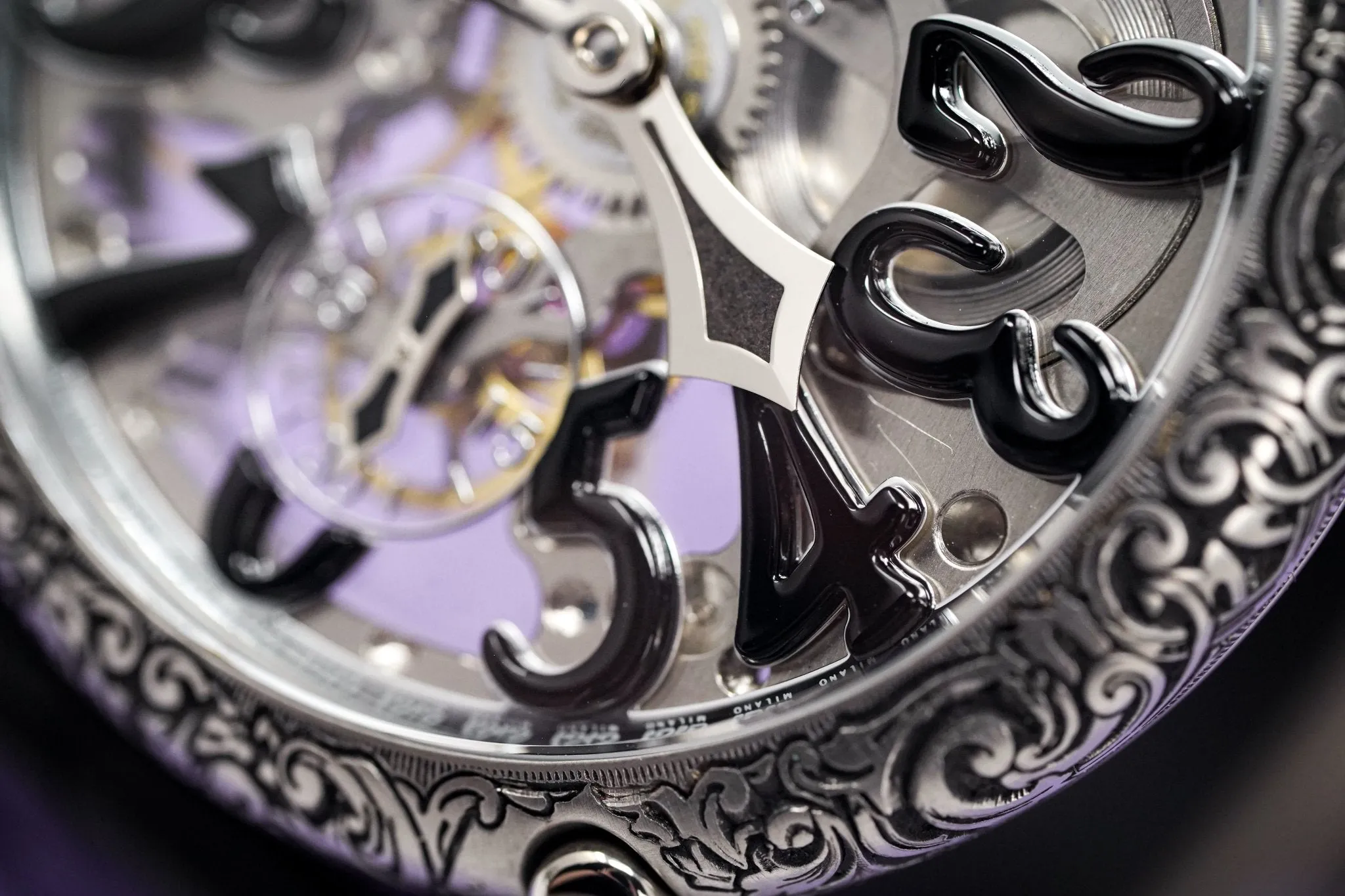 GaGà Milano Mechanical Watch Skullpture Skeleton 48MM