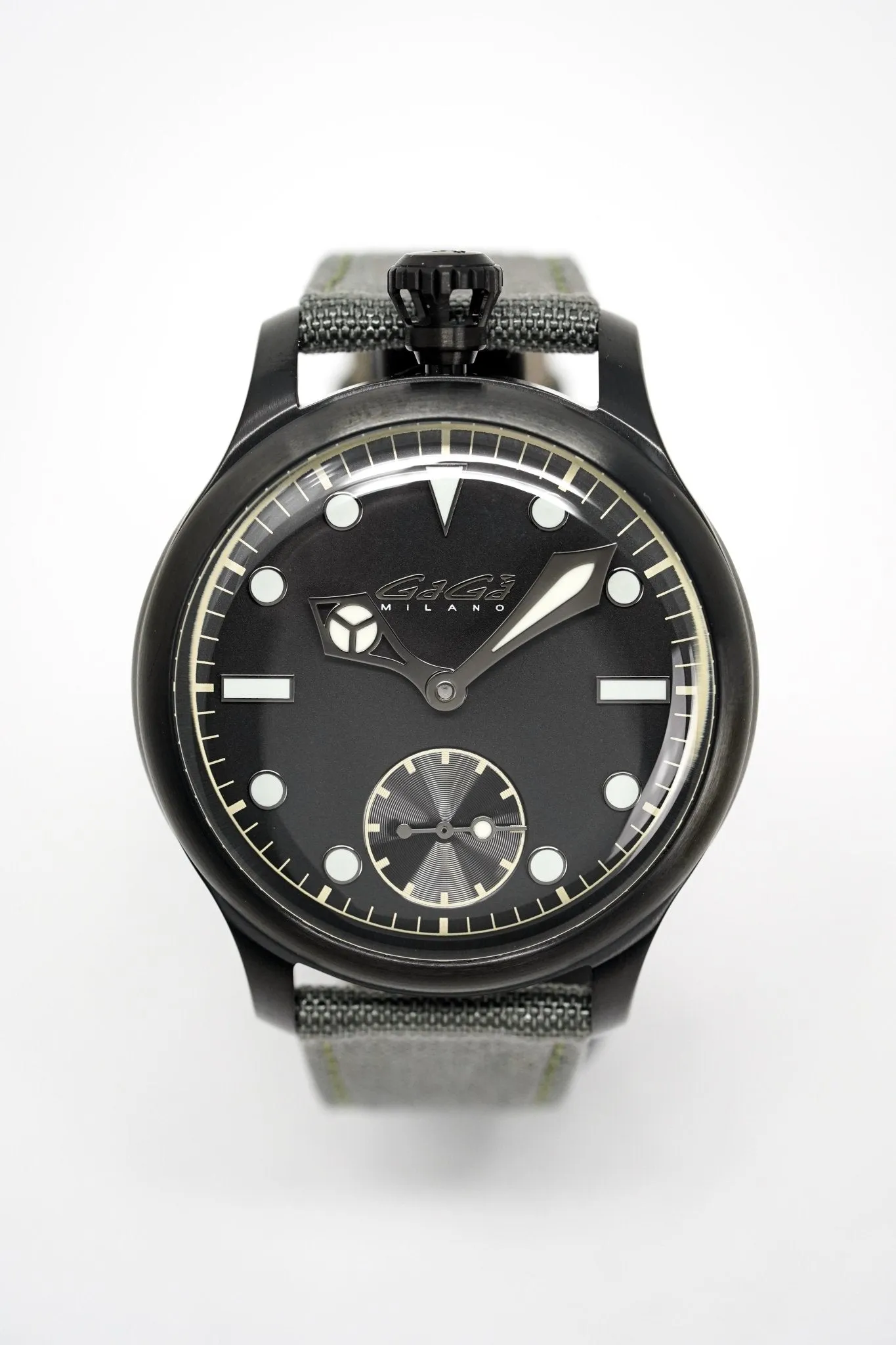 GaGà Milano Watch Classic Steel Black PVD 8042.01