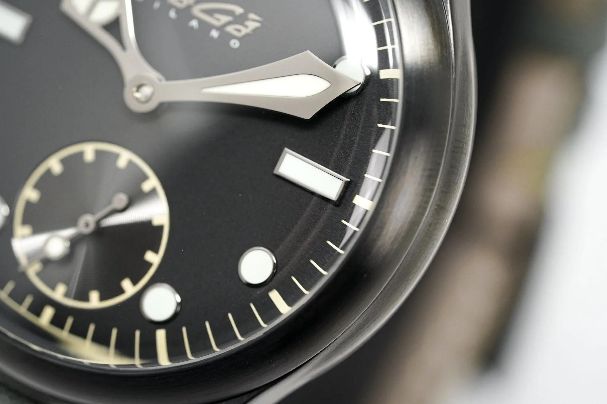 GaGà Milano Watch Classic Steel Black PVD 8042.01
