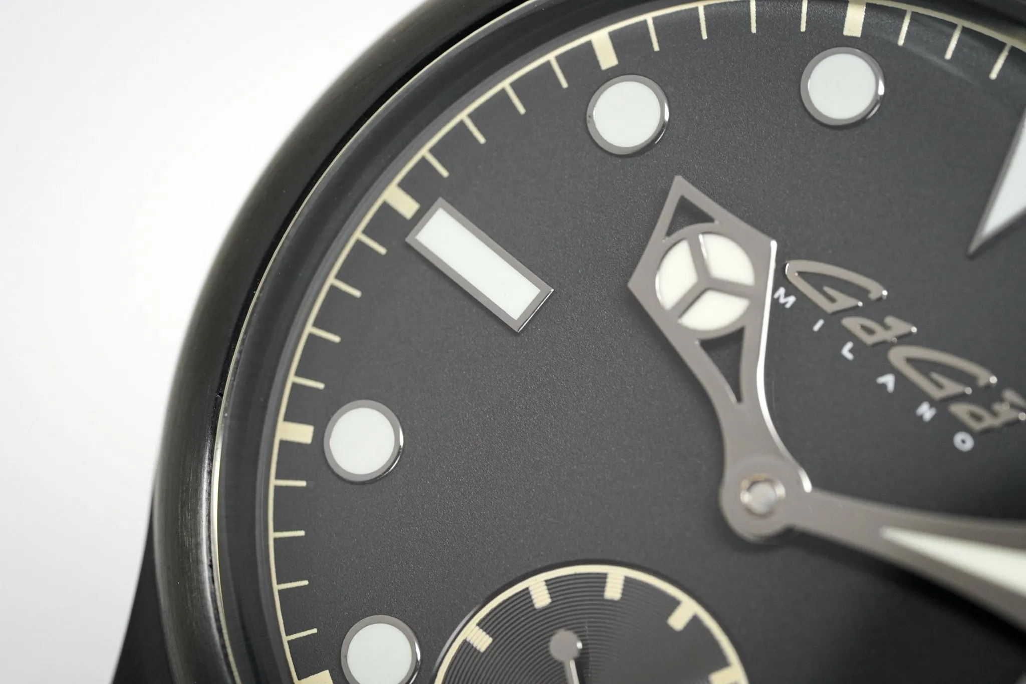 GaGà Milano Watch Classic Steel Black PVD 8042.01