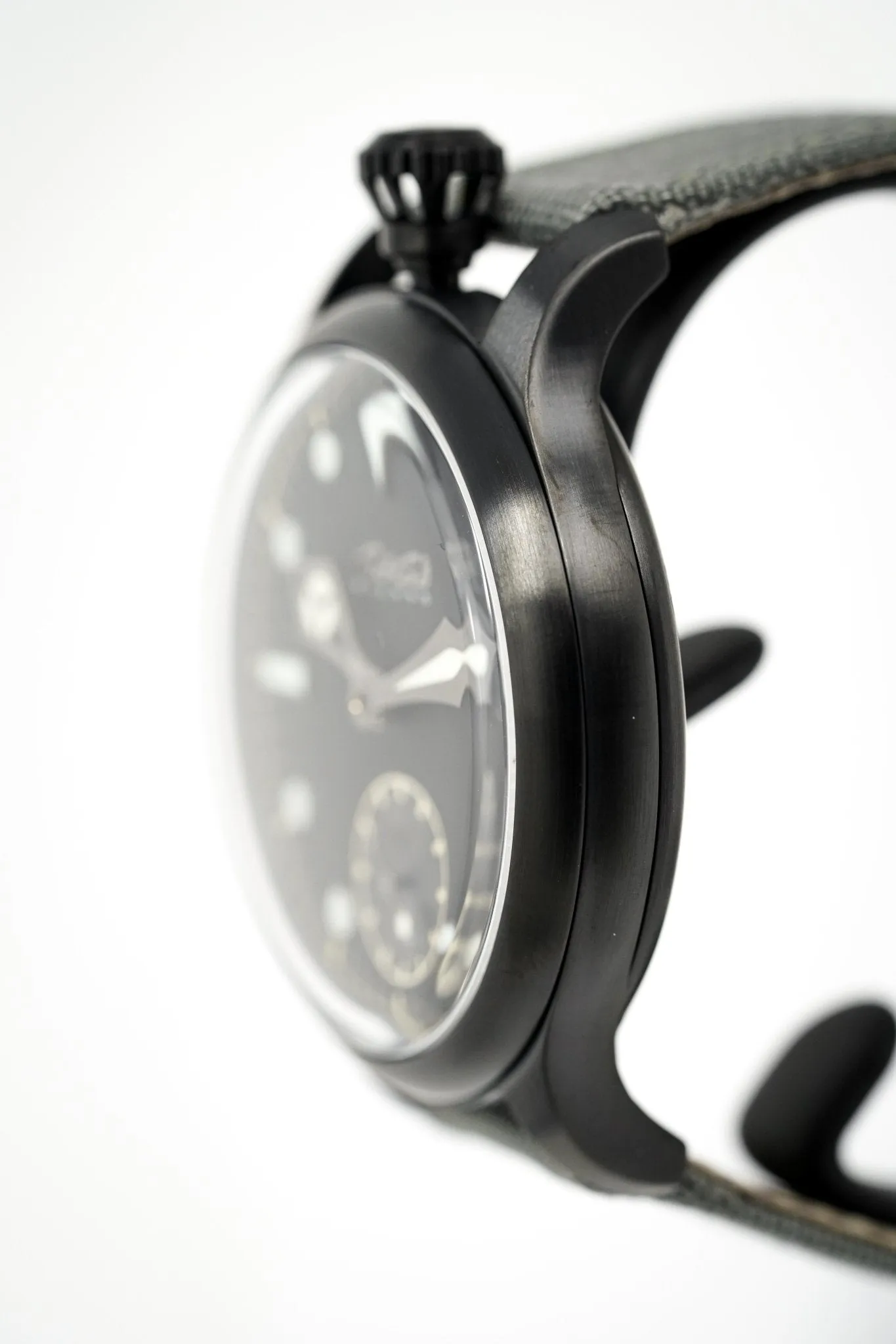 GaGà Milano Watch Classic Steel Black PVD 8042.01