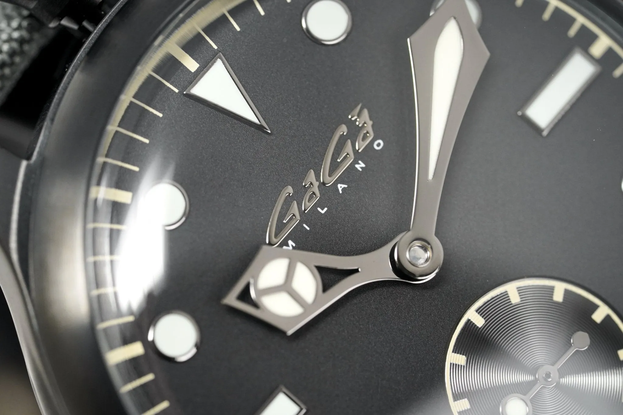 GaGà Milano Watch Classic Steel Black PVD 8042.01