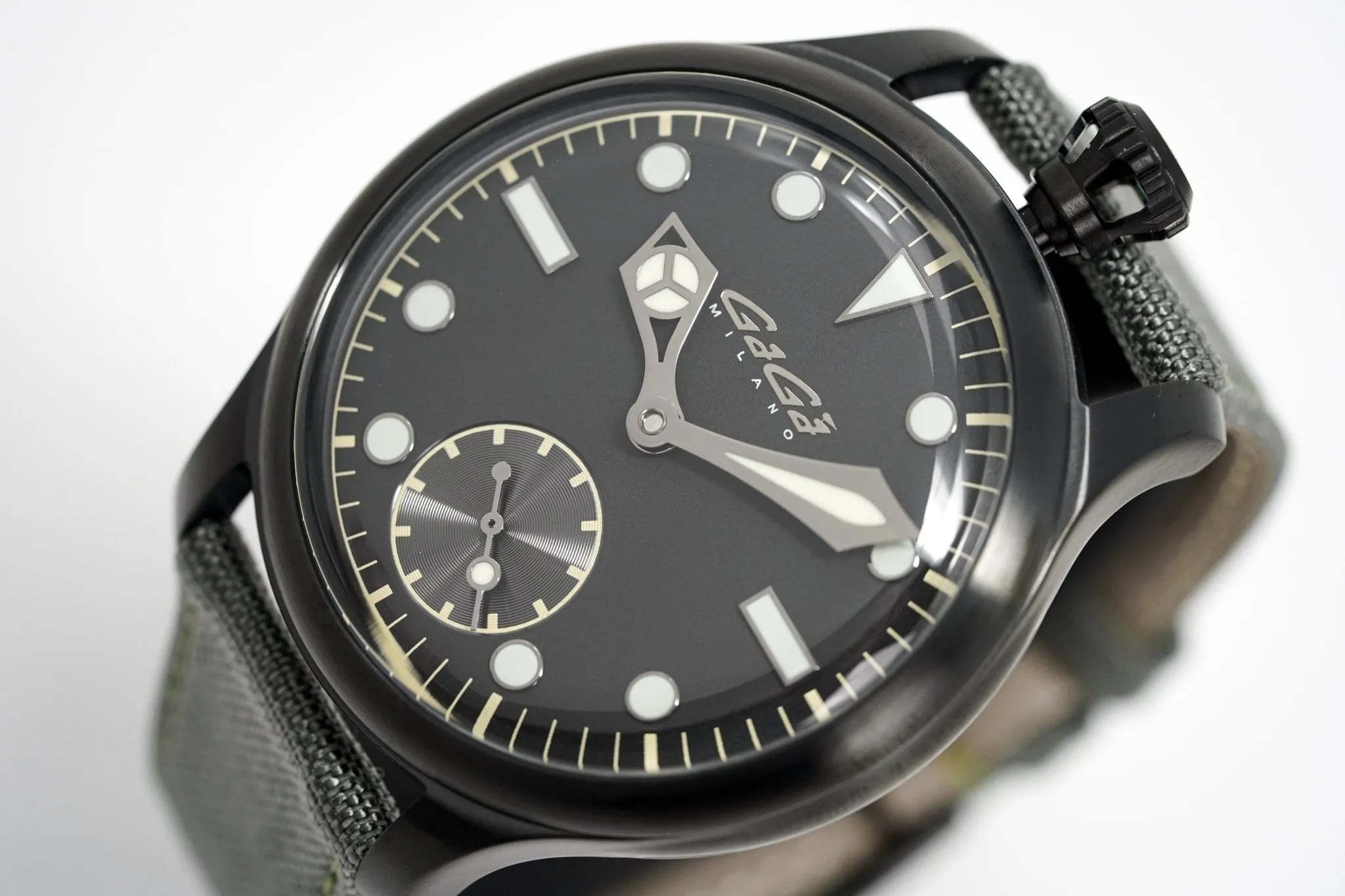 GaGà Milano Watch Classic Steel Black PVD 8042.01