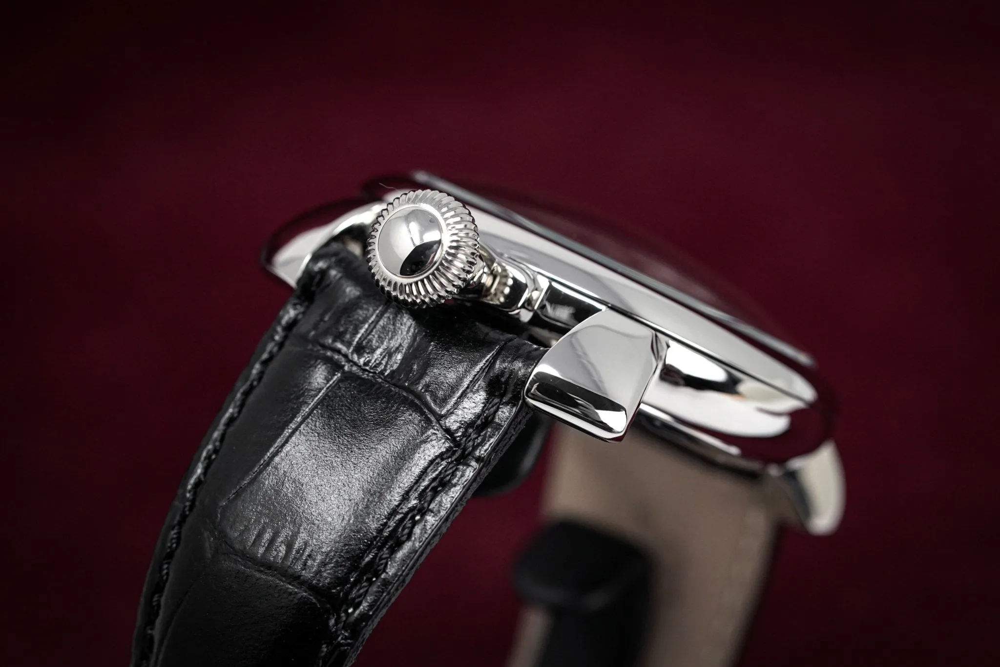 GaGà Milano Watch Hand Winding Manuale 48MM Silver Rose Gold 5010.07