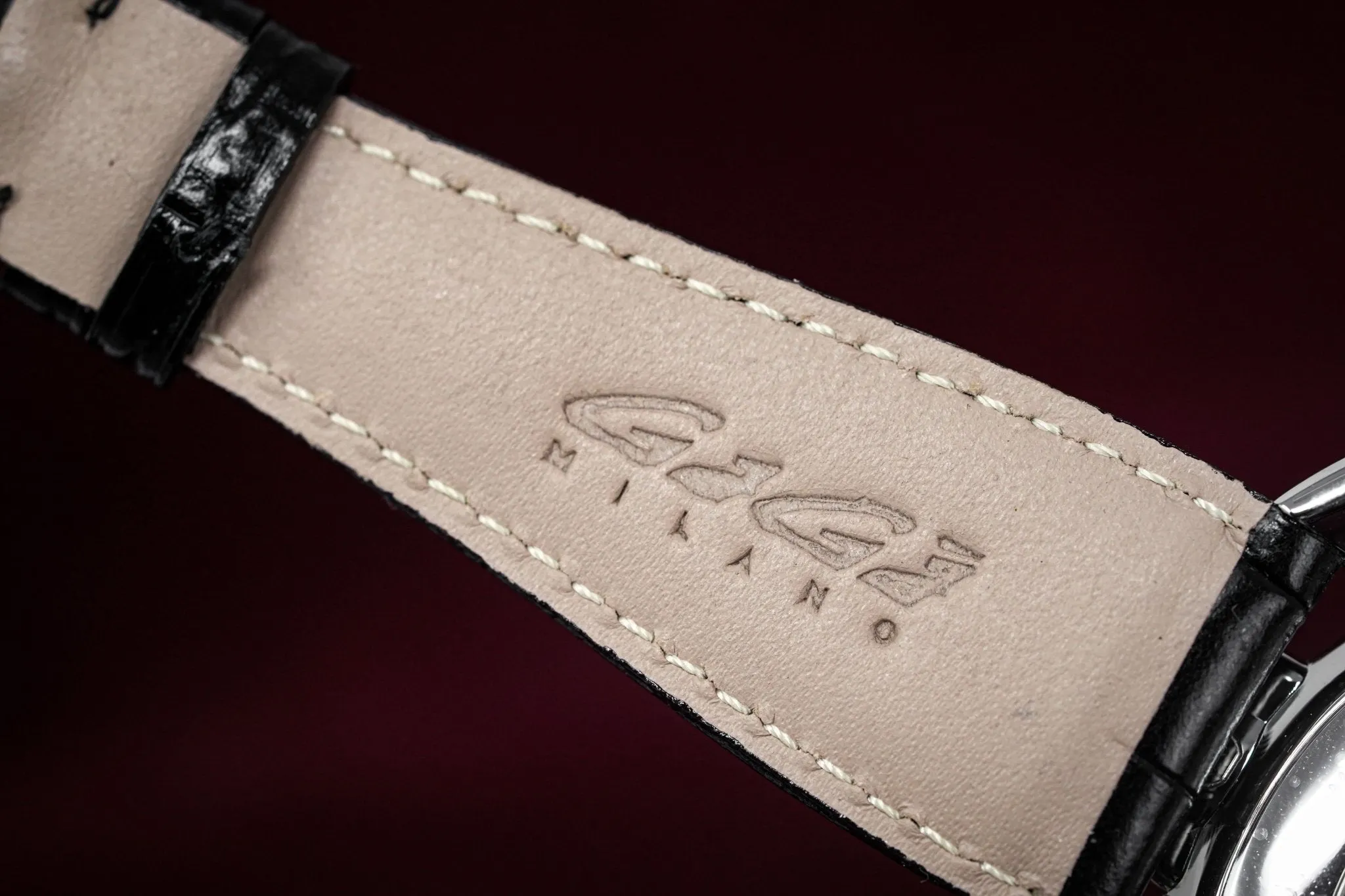GaGà Milano Watch Hand Winding Manuale 48MM Silver Rose Gold 5010.07