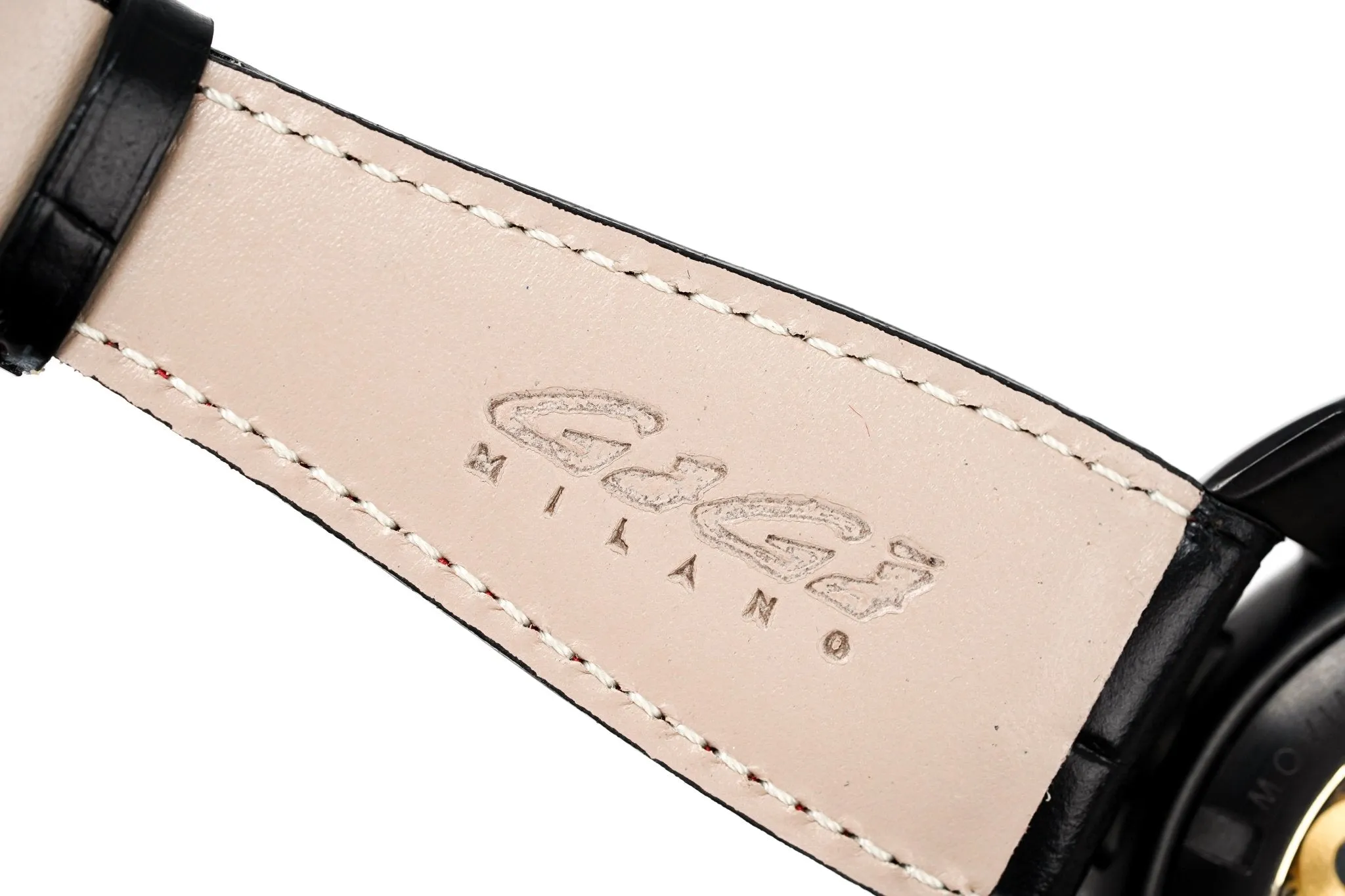 Gagà Milano Watch Manuale 48mm Carbon Fibre Red 5016.08