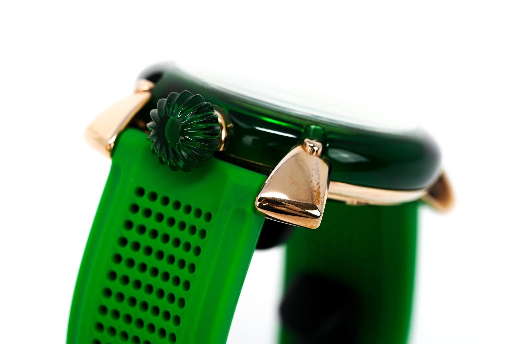 Gagà Milano Watch Manuale 48mm Crystal Green 6091.01