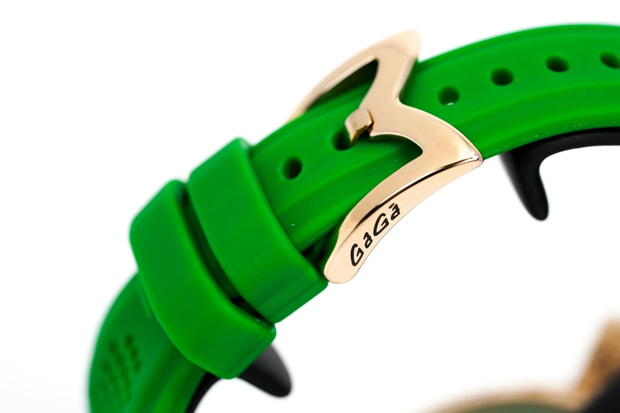 Gagà Milano Watch Manuale 48mm Crystal Green 6091.01