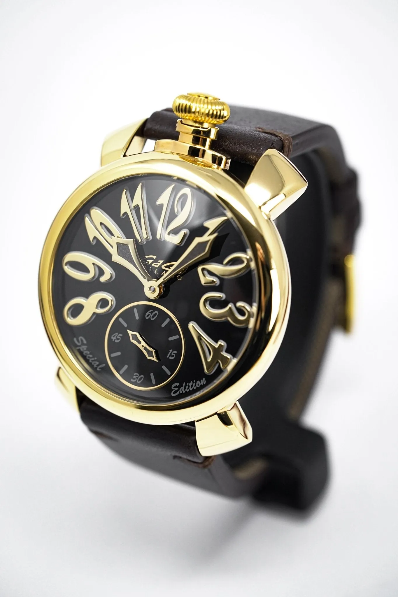 GaGà Milano Watch Manuale 48MM Special Edition Yellow Gold