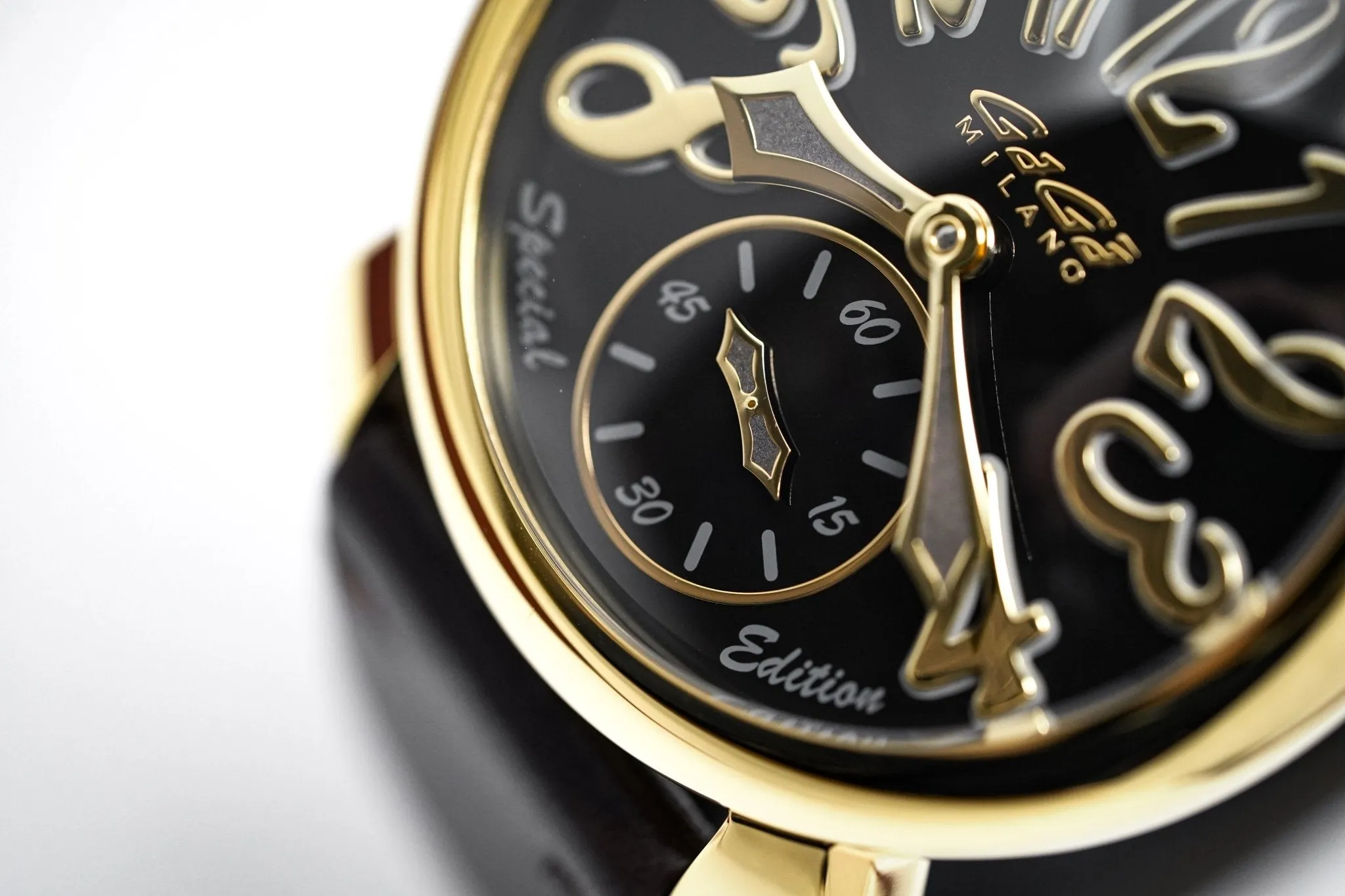 GaGà Milano Watch Manuale 48MM Special Edition Yellow Gold