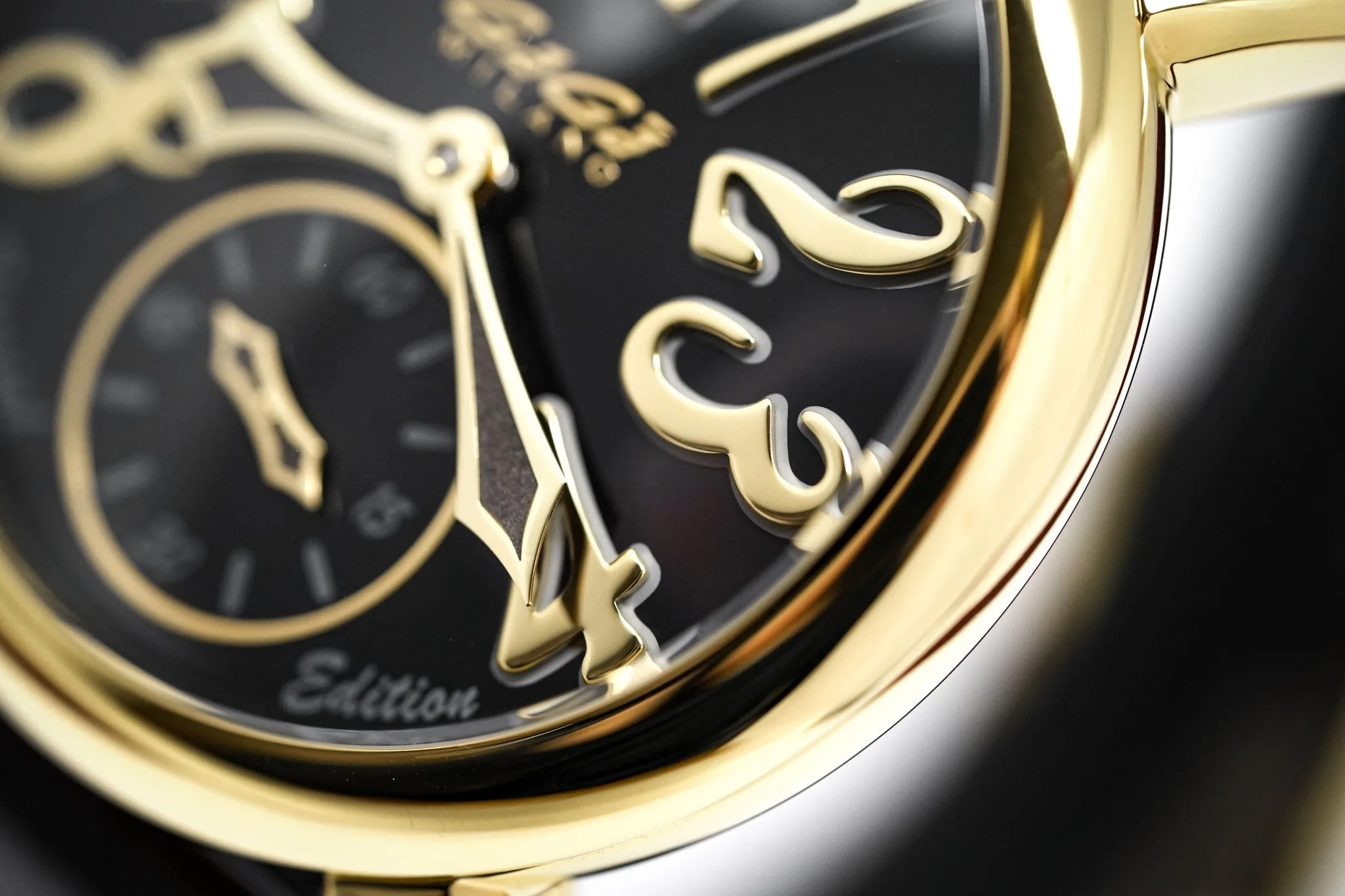 GaGà Milano Watch Manuale 48MM Special Edition Yellow Gold