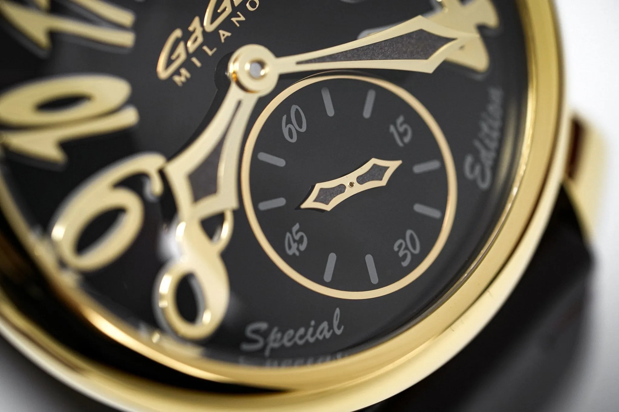 GaGà Milano Watch Manuale 48MM Special Edition Yellow Gold