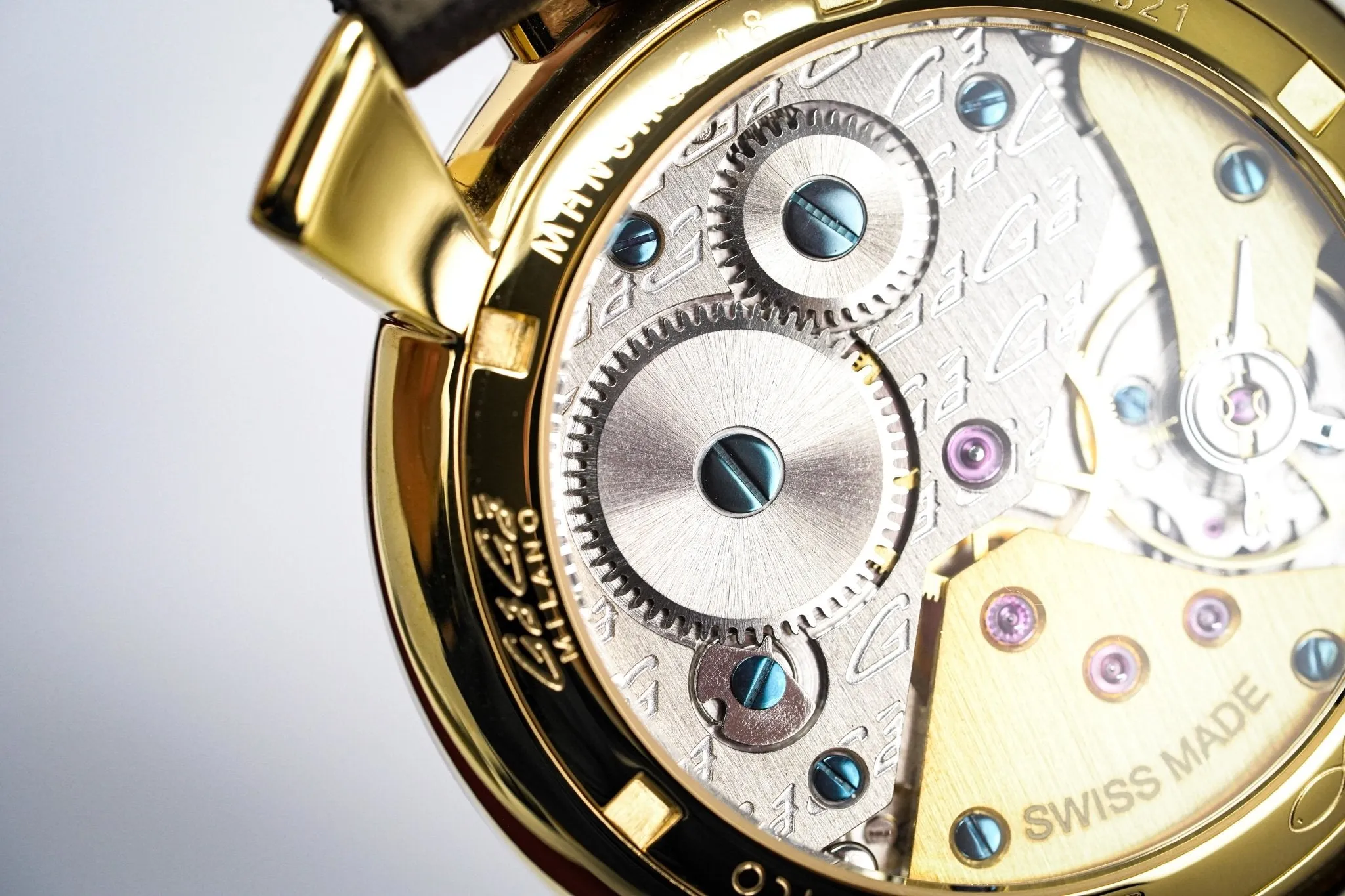 GaGà Milano Watch Manuale 48MM Special Edition Yellow Gold