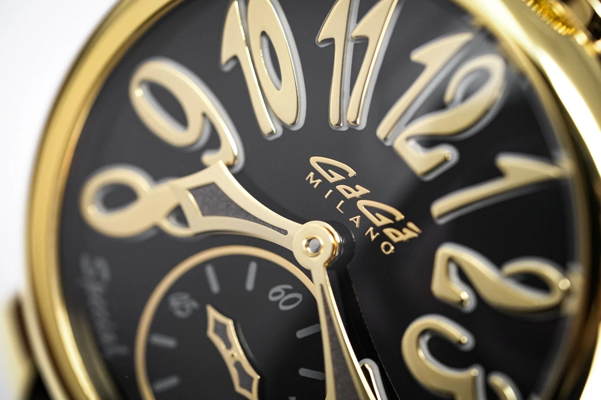 GaGà Milano Watch Manuale 48MM Special Edition Yellow Gold