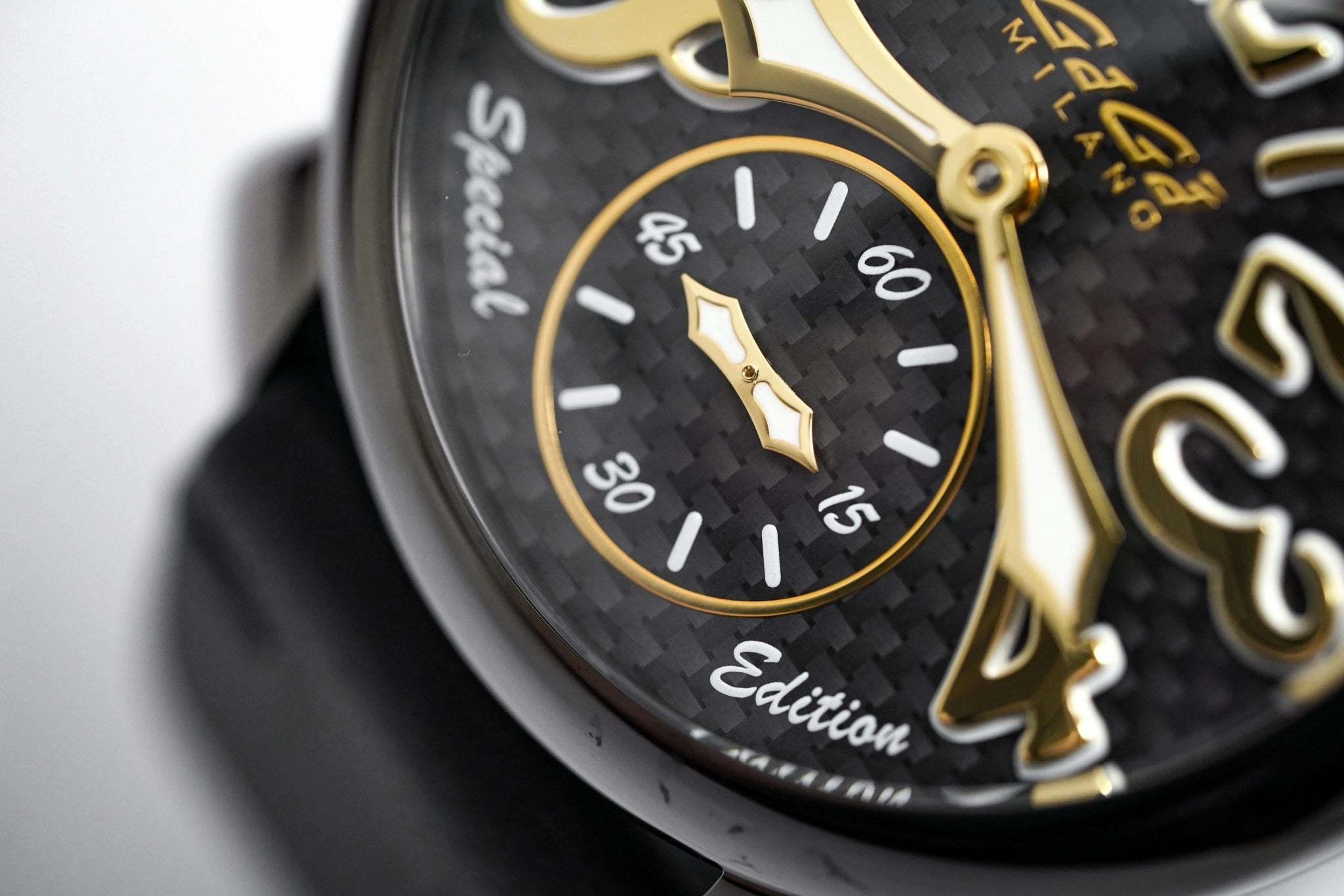 Gagà Milano Watch Manuale Special Edition 48mm Black